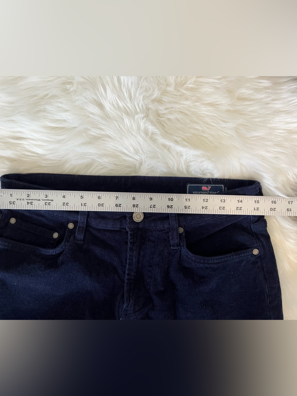 Vineyard Vines woman’s Navy Corduroy Pants see picture for size - Picture 8 of 11
